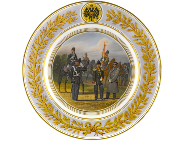 1st & 2nd Life-Guard Dragoon Regiments Military Plate