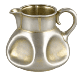 Silver cream jug.