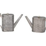 Russian Silver & Niello Tea Set