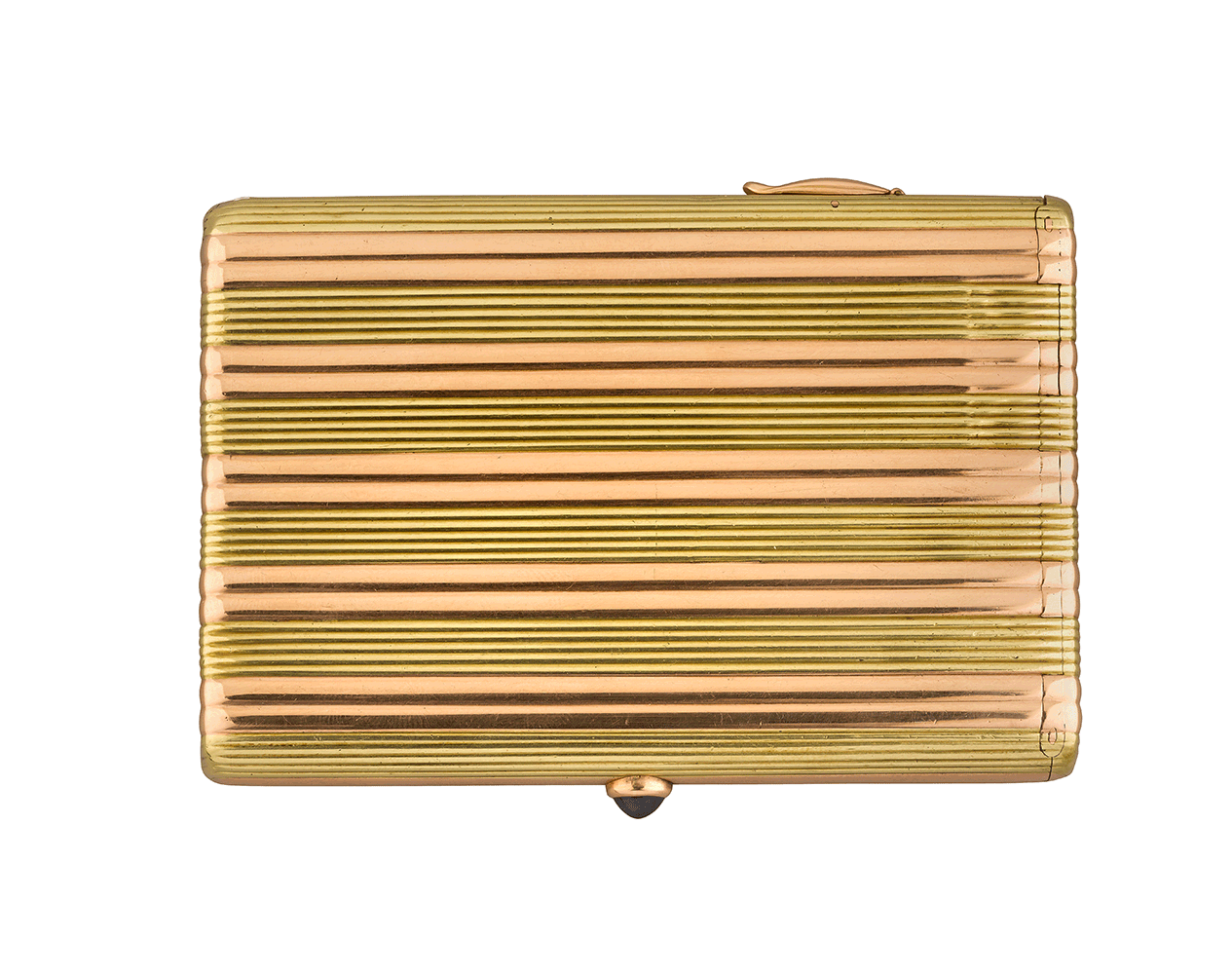 Russian Two-Colour Gold Cigarette Case - Ruzhnikov